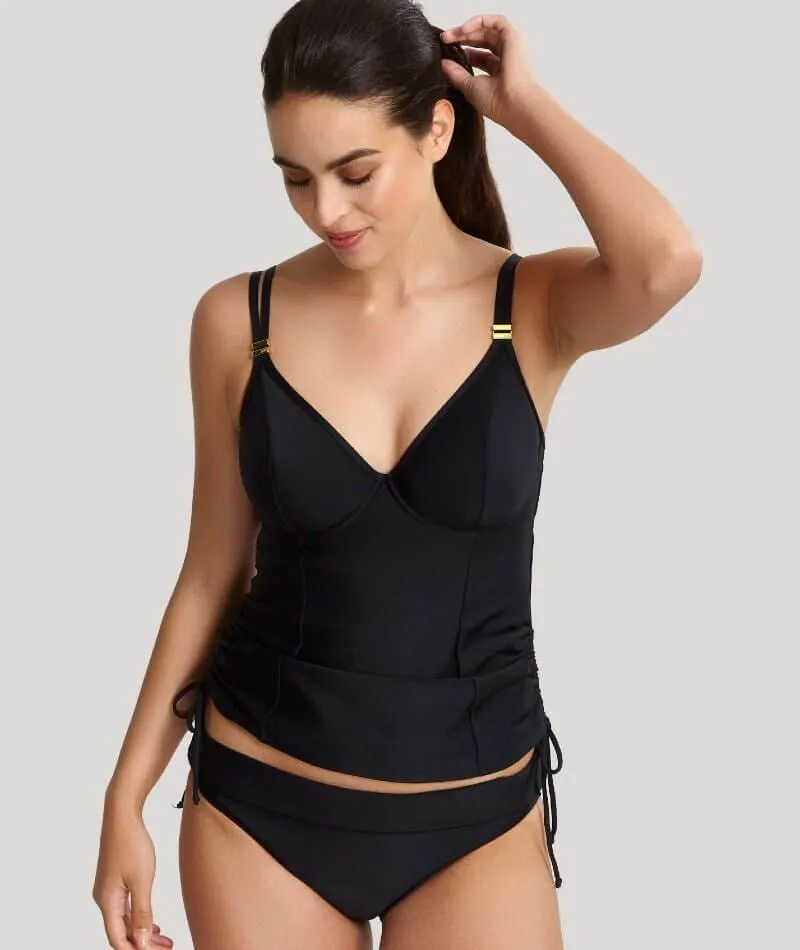 Panache Swimwear Anya Riva Balconnet Underwired Tankini - Black
