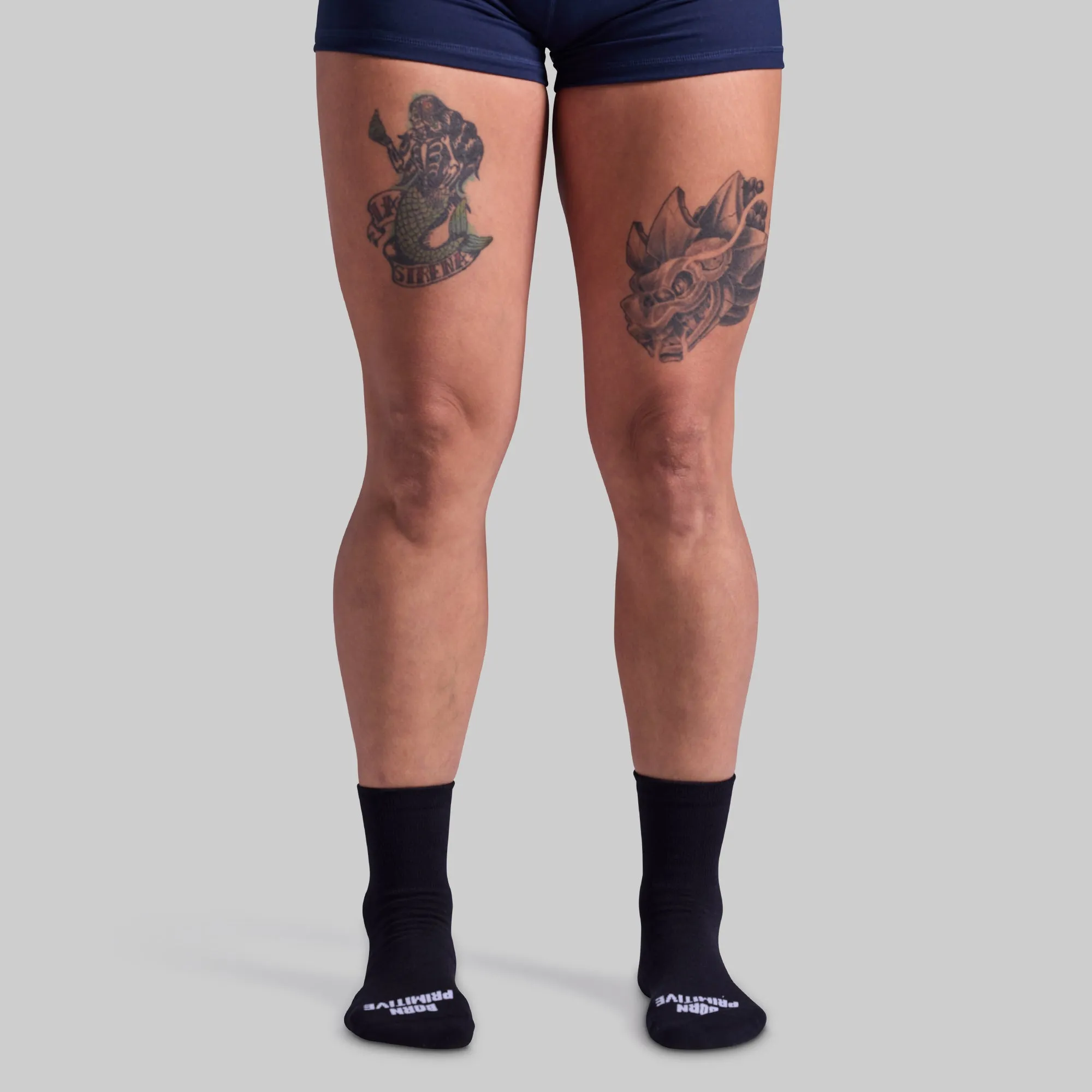 Performance Half Crew Sock (Black)