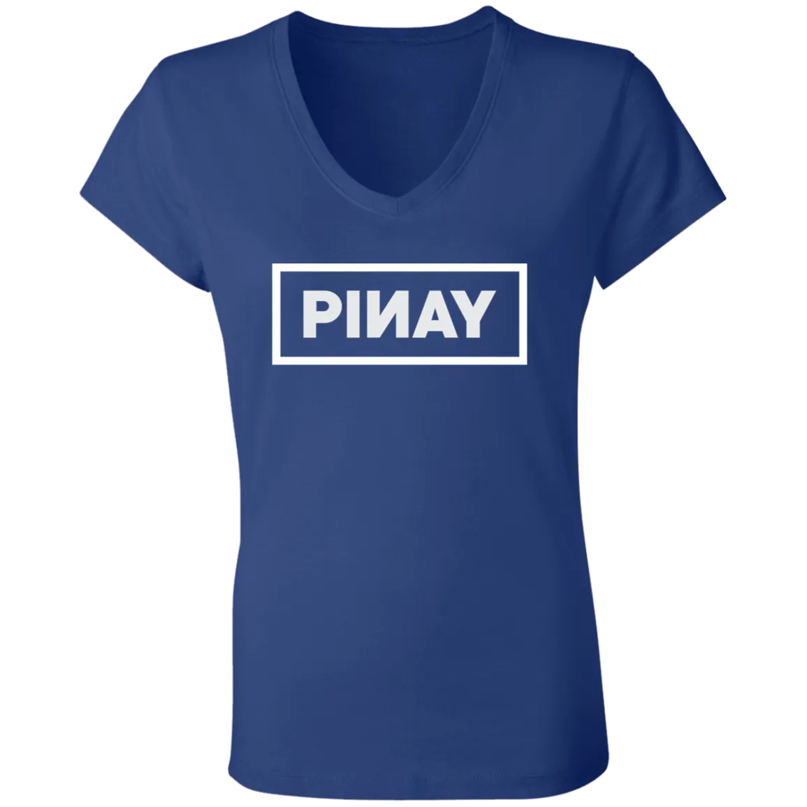 Pinay BP Ladies' Jersey V-Neck T-Shirt