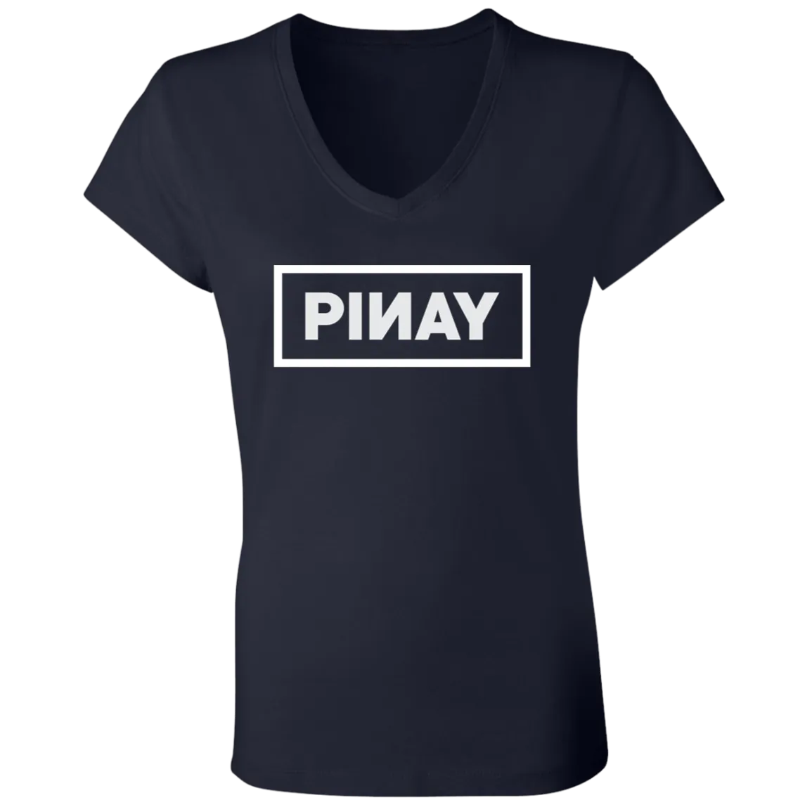 Pinay BP Ladies' Jersey V-Neck T-Shirt