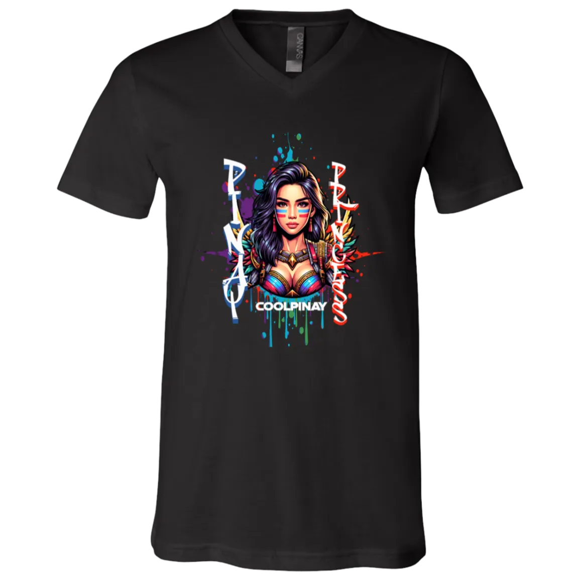 Pinay Princess Unisex Jersey V-Neck T-Shirt