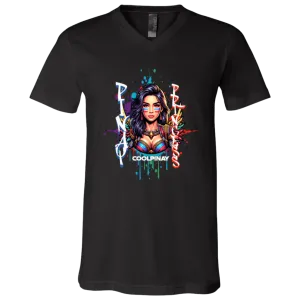 Pinay Princess Unisex Jersey V-Neck T-Shirt
