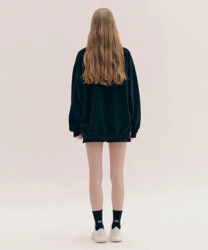 PIV'VEE ee Logo Socks - Ebony Black