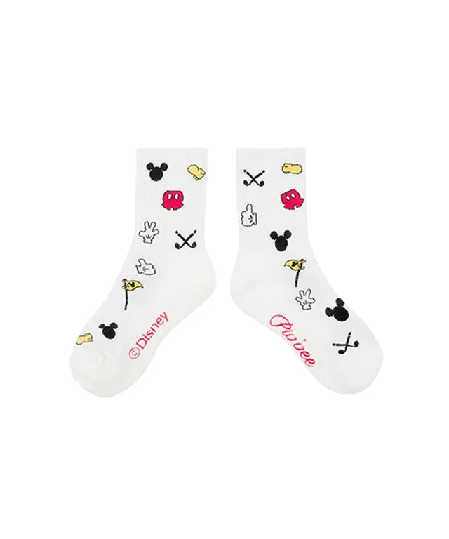 PIV'VEE Mickey Parts Socks - 2 Colors