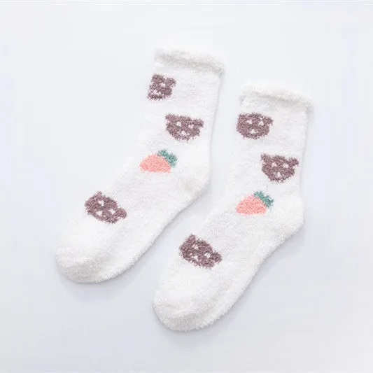 Playful Patterns Woolen Socks