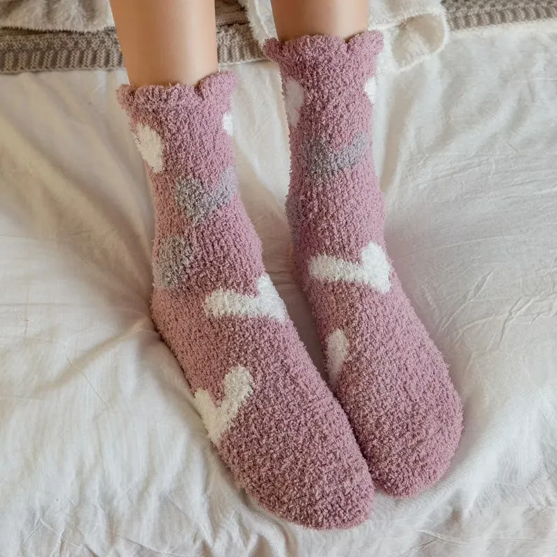 Playful Patterns Woolen Socks