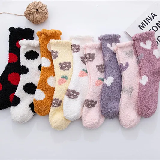 Playful Patterns Woolen Socks