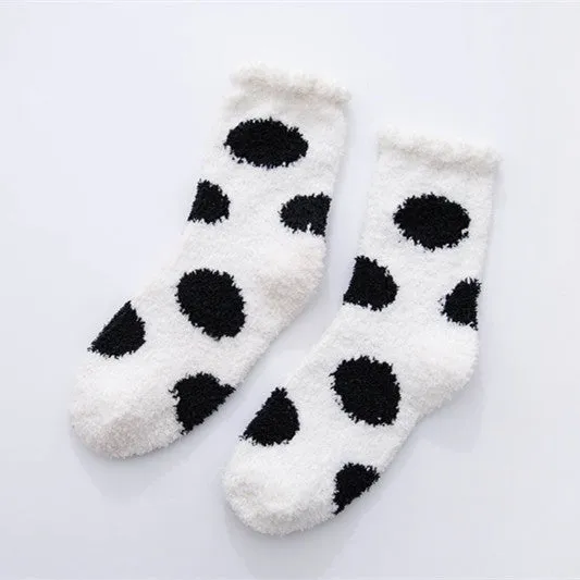 Playful Patterns Woolen Socks