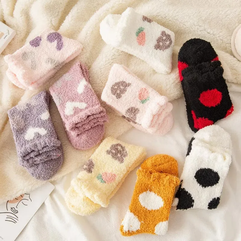 Playful Patterns Woolen Socks