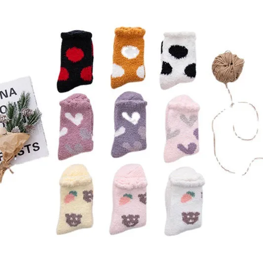 Playful Patterns Woolen Socks