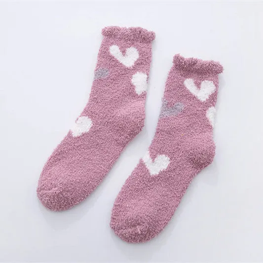 Playful Patterns Woolen Socks