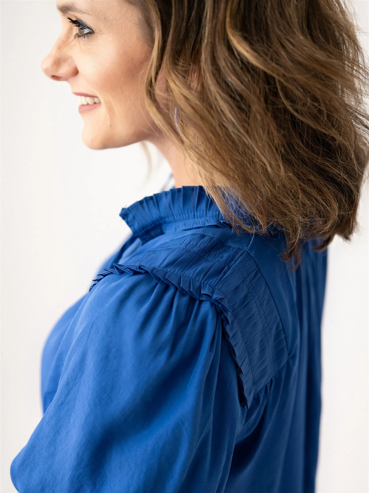 Playful Puff Sleeve Blouse