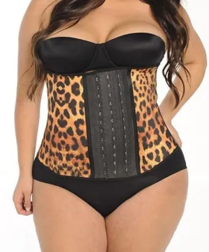 Plus Size Leopard Waist Trainer ~ Premium Animal Print Cincher 💖