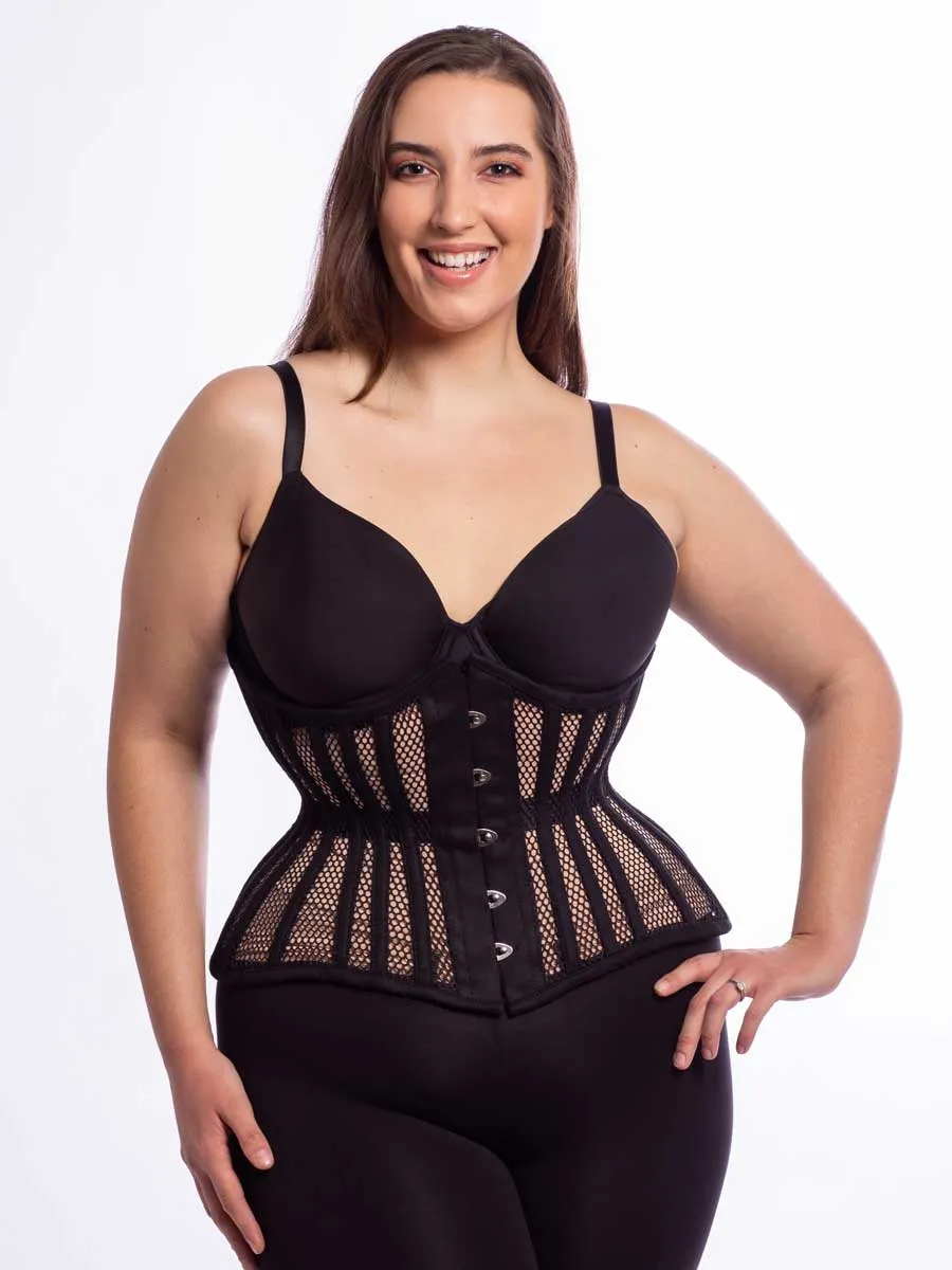 Plus Size Mesh Extreme Curve Standard Underbust Corset : CS-479