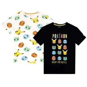 Pokemon Pack of Two Tshirts