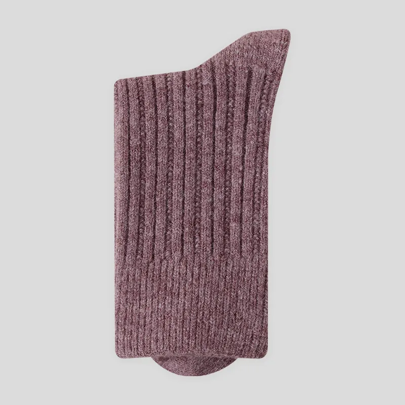 Premium 90% Wool Striped Socks