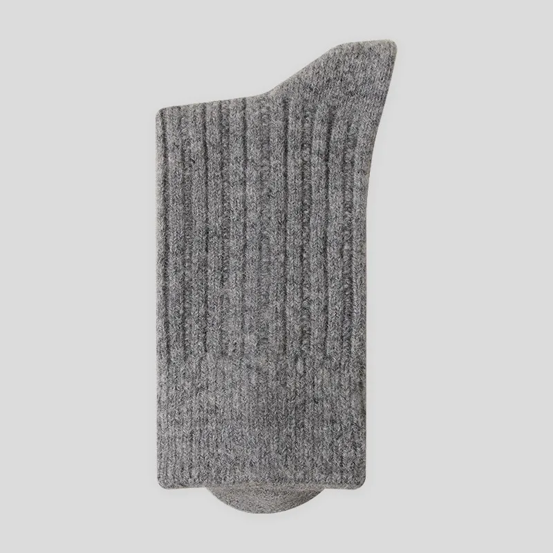 Premium 90% Wool Striped Socks
