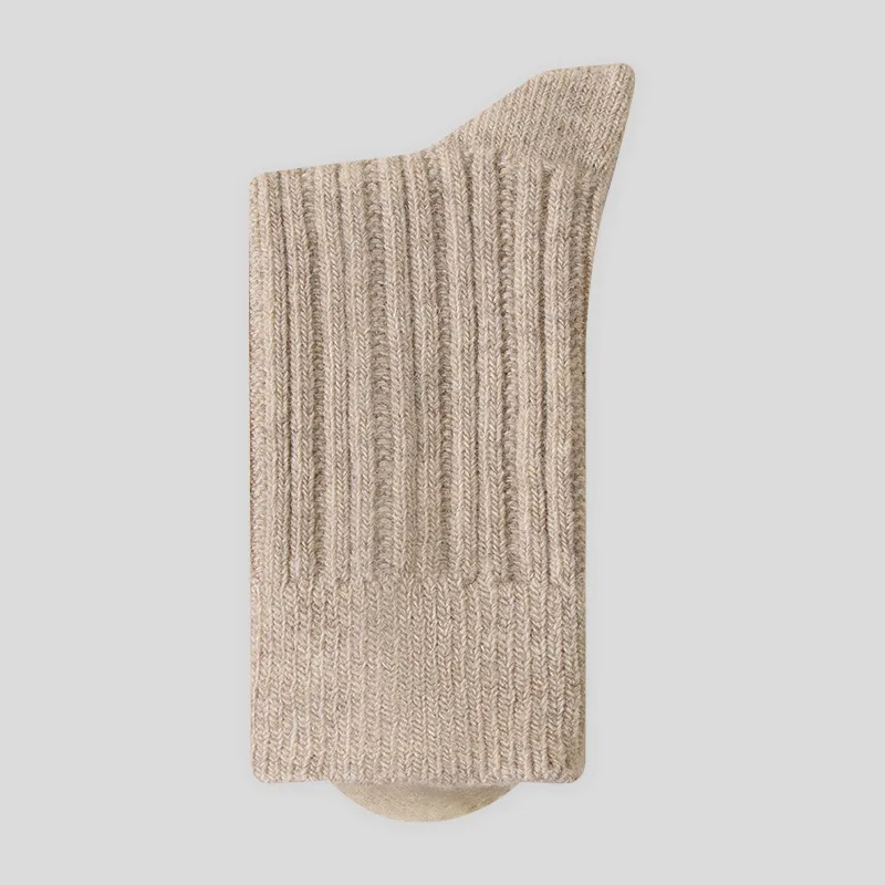 Premium 90% Wool Striped Socks