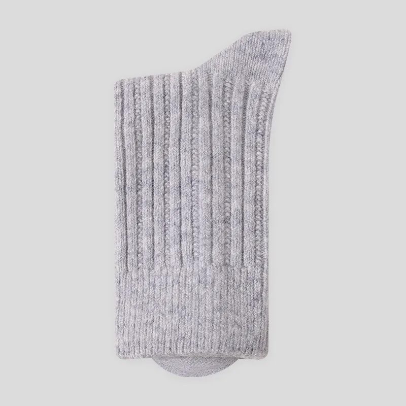 Premium 90% Wool Striped Socks