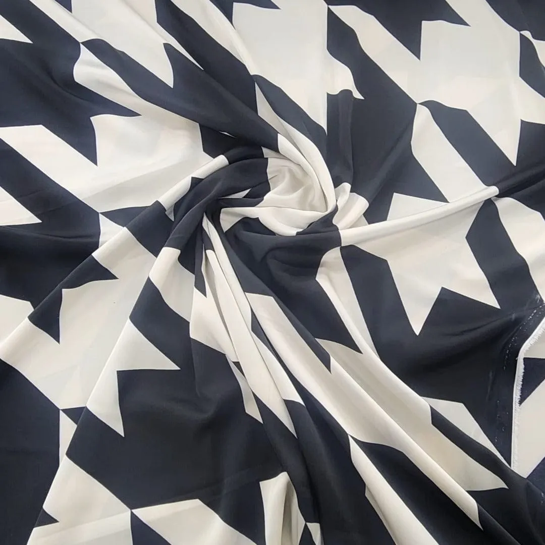 Printed Armani Satin Fabric 150 cm