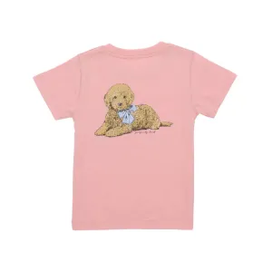 Properly Tied Blush Pink Doodle Short Sleeve Tee