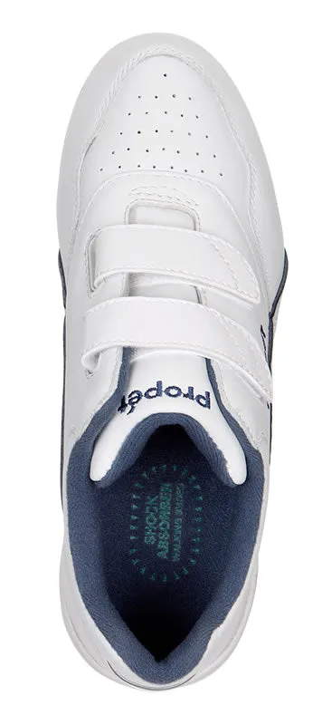 Propet Tour Walker Strap W3902 (White/Blue)