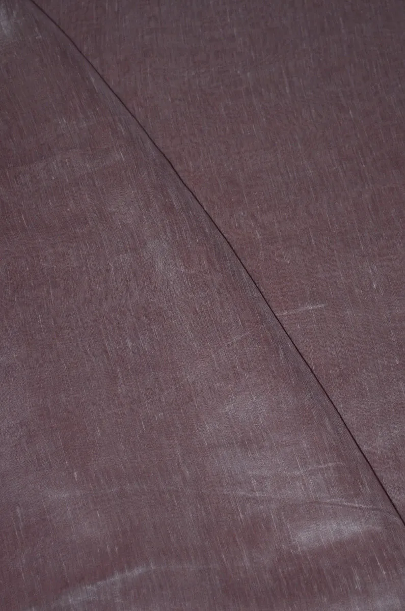 Pure Yarn Dyed Handloom Silk Linen Fabric