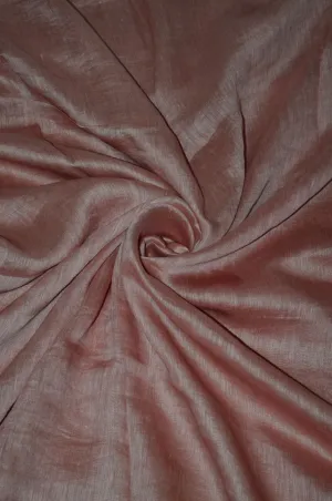 Pure Yarn Dyed Handloom Silk Linen Fabric