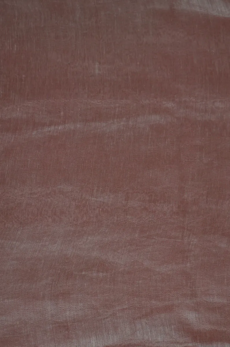 Pure Yarn Dyed Handloom Silk Linen Fabric