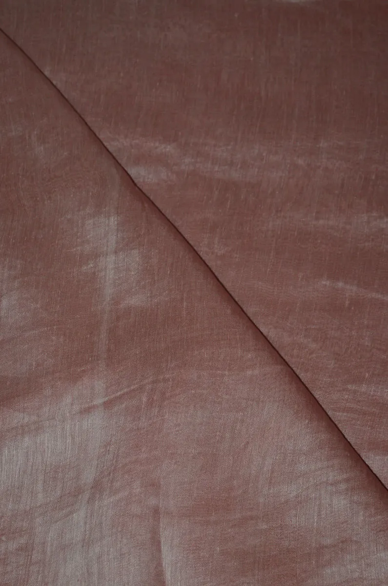 Pure Yarn Dyed Handloom Silk Linen Fabric