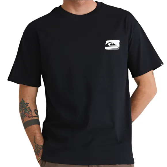 QUIKSILVER Reflex T Shirt - Black