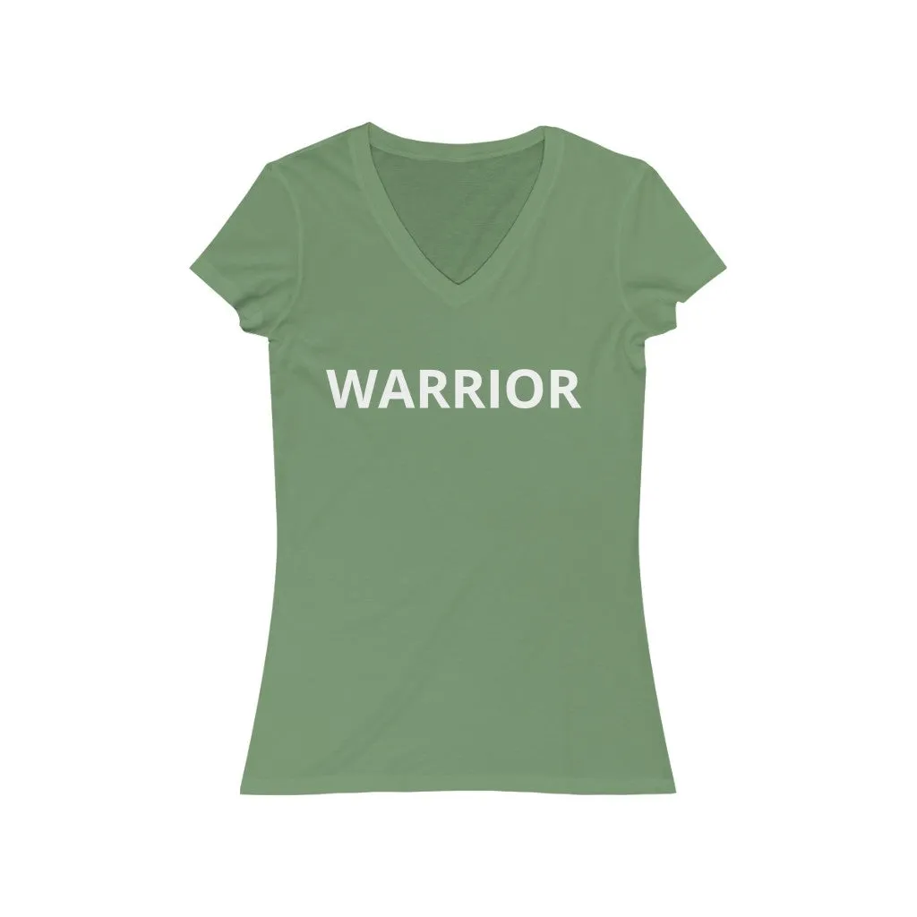 "Warrior" V-Neck Tee