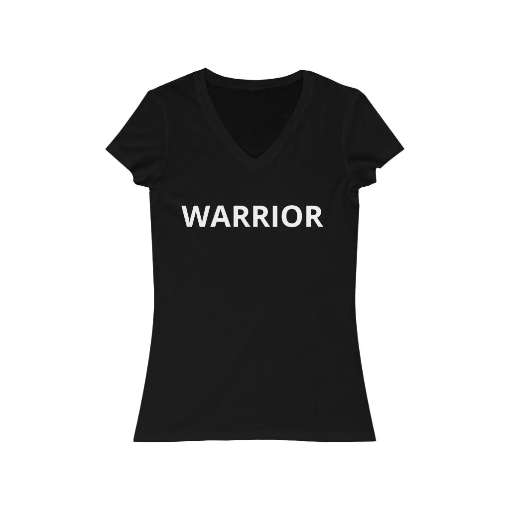 "Warrior" V-Neck Tee