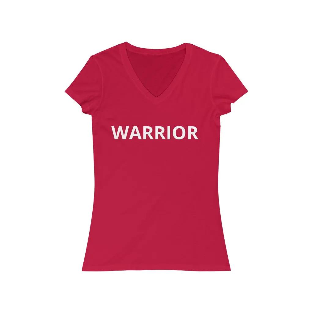 "Warrior" V-Neck Tee