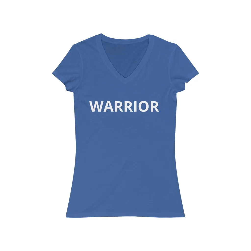 "Warrior" V-Neck Tee