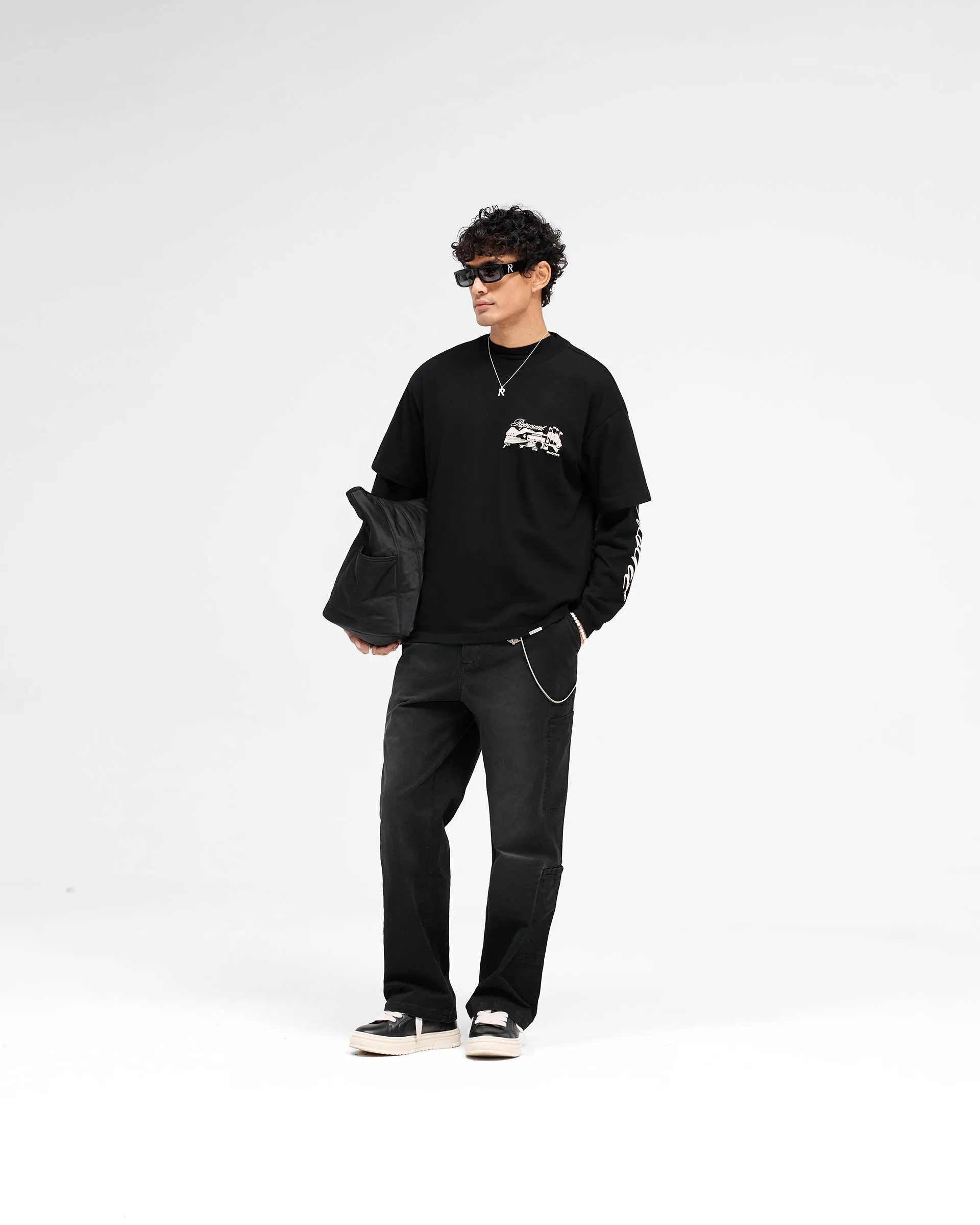 Raceway T-Shirt - Jet Black