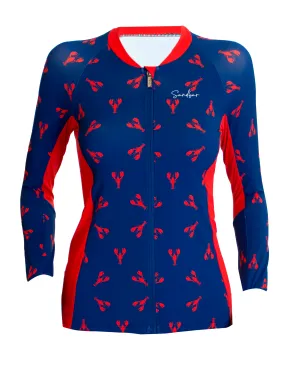 Red Lobster Womens Rash Guard