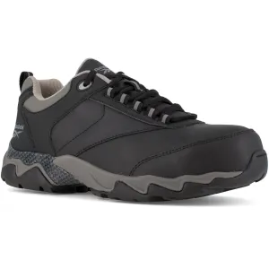 Reebok Men's Beamer Comp Toe Athletic Work Shoe- Black- RB1062