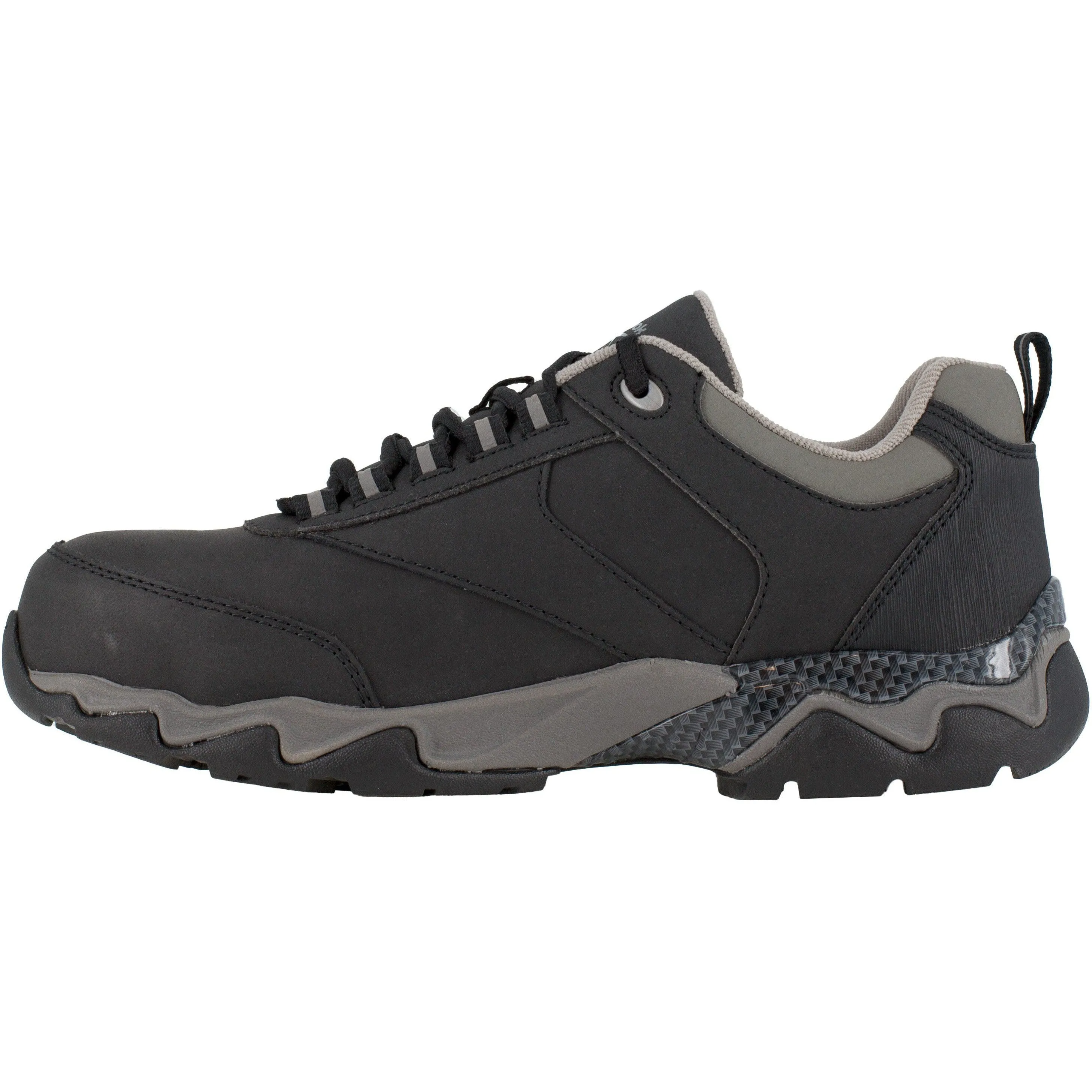 Reebok Men's Beamer Comp Toe Athletic Work Shoe- Black- RB1062