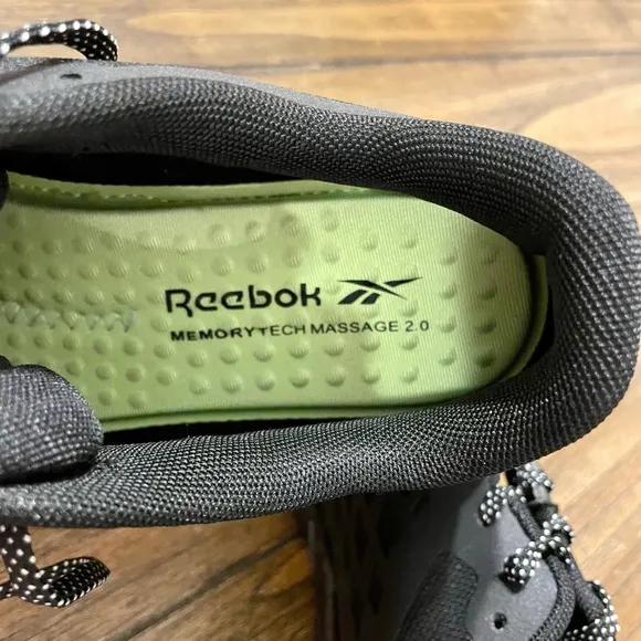 Reebok Women’s Nanoflex TR Athletic Work RB 366 Black Camo Size 9.5 W Comp Toe