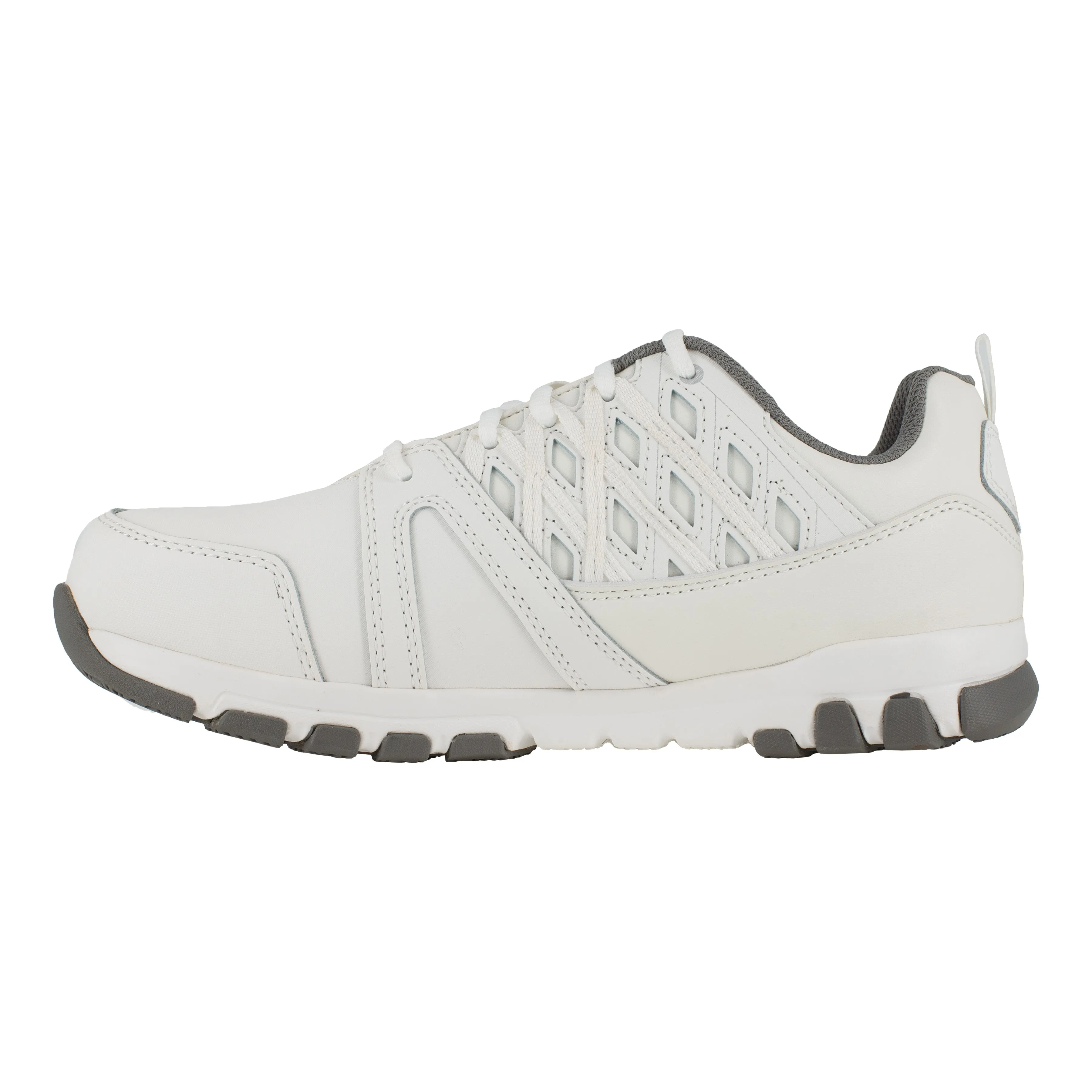 Reebok Women's Sublite Steel Toe Oxford Athletic Work Shoe - White - RB434