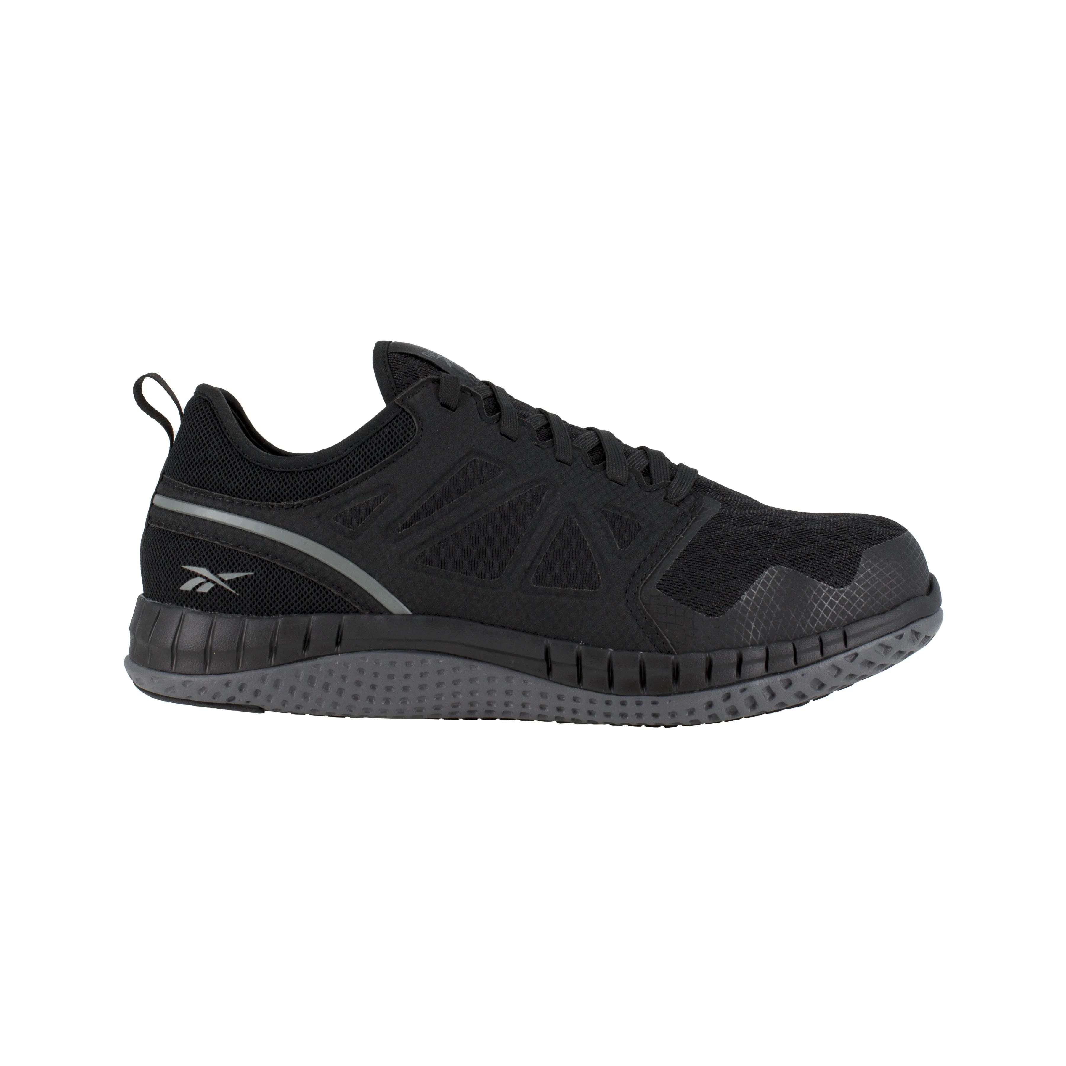 Reebok Women's ZPrint Steel Toe Athletic Oxford Work Shoe - Black - RB251