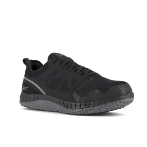 Reebok Women's ZPrint Steel Toe Athletic Oxford Work Shoe - Black - RB251
