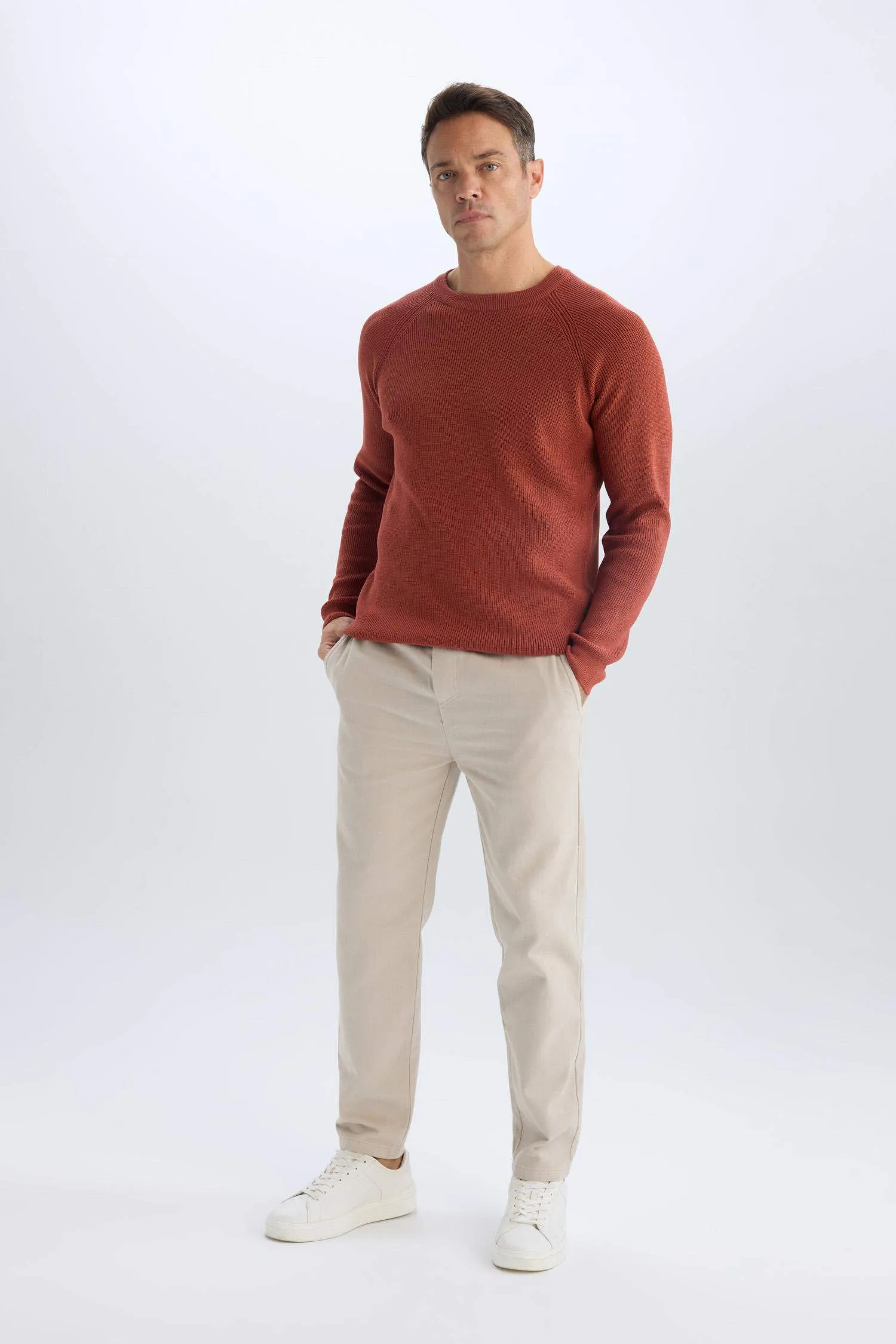 Regular Fit Summer Cotton Joggers