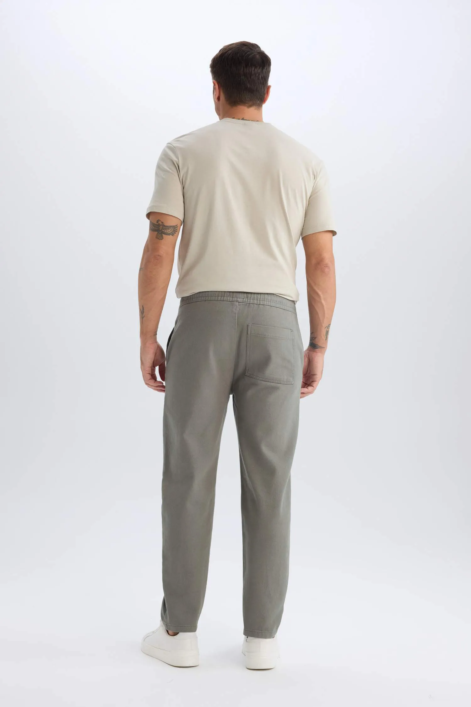 Regular Fit Summer Cotton Joggers