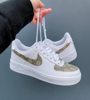 Reworked Gucci Nike AF1 (Kids)