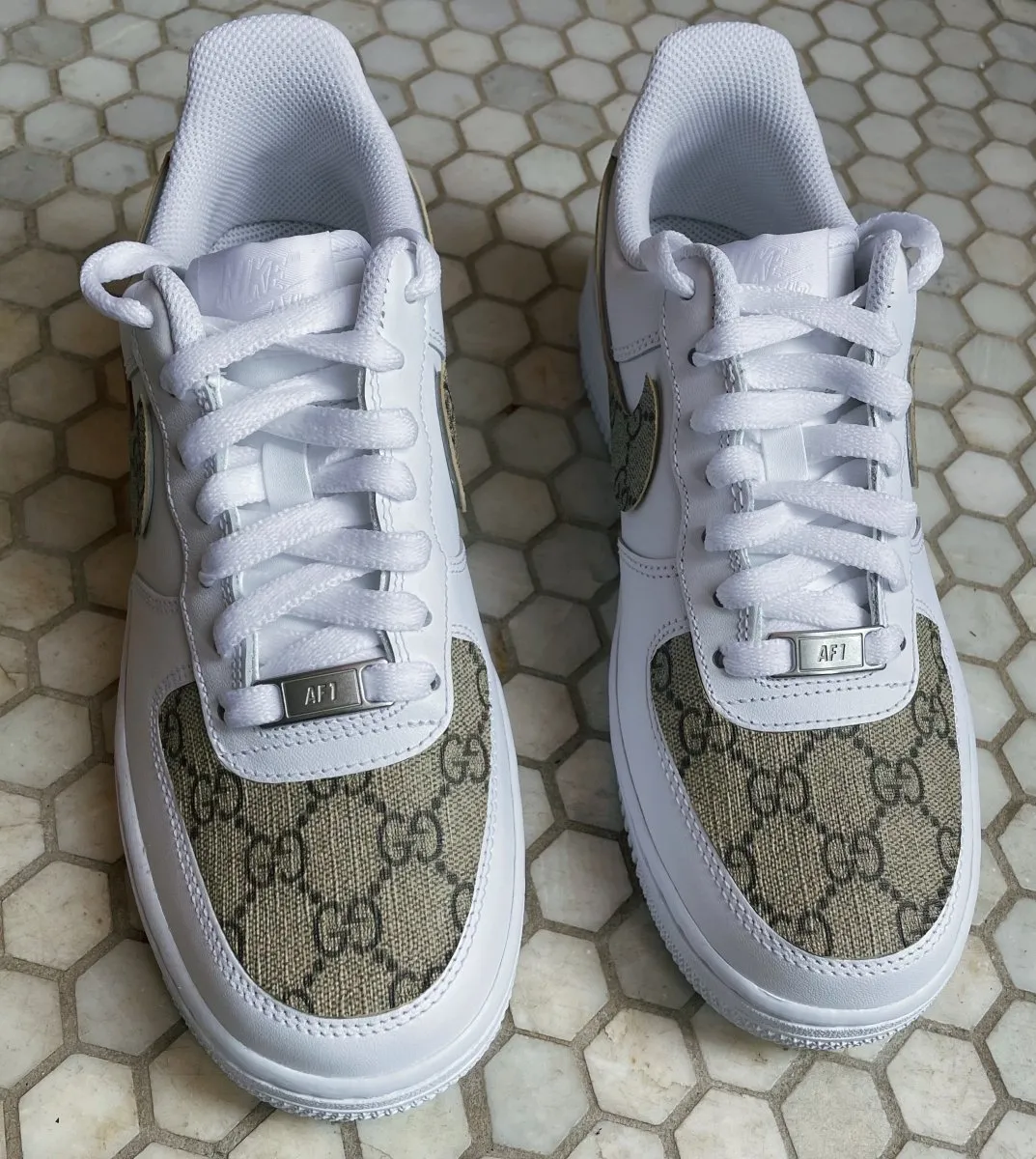 Reworked Gucci Nike AF1 (Kids)