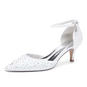 Rhinestones Formal Heels Sparkle Wedding Shoes For Women
