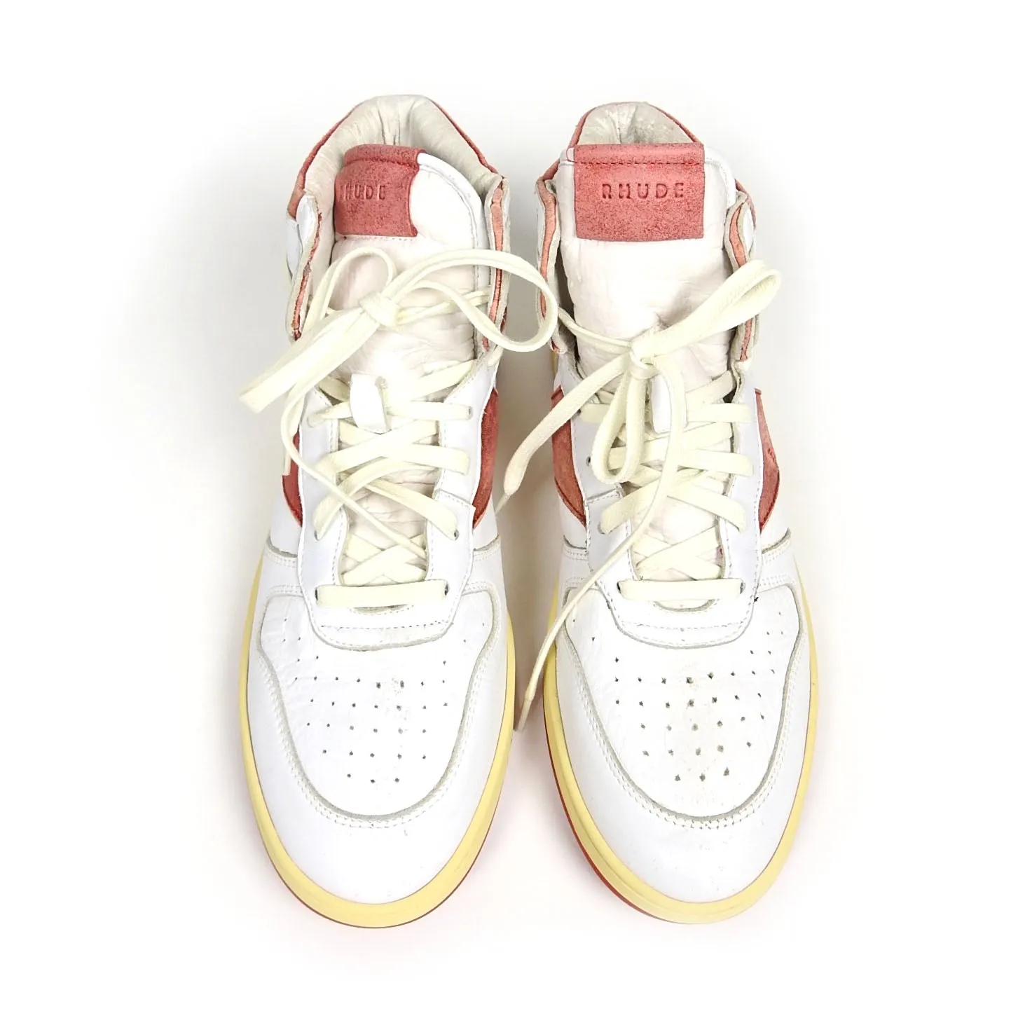 Rhude Bball Hi Top Sneakers Size 11