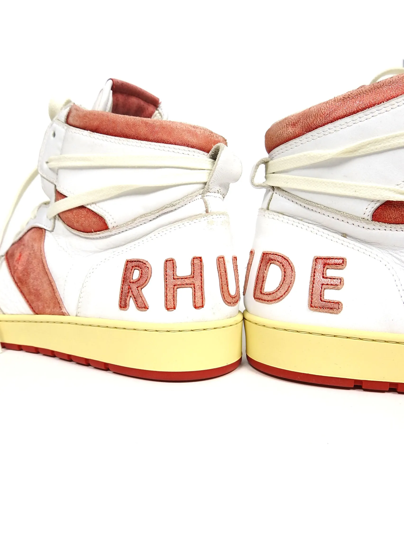 Rhude Bball Hi Top Sneakers Size 11